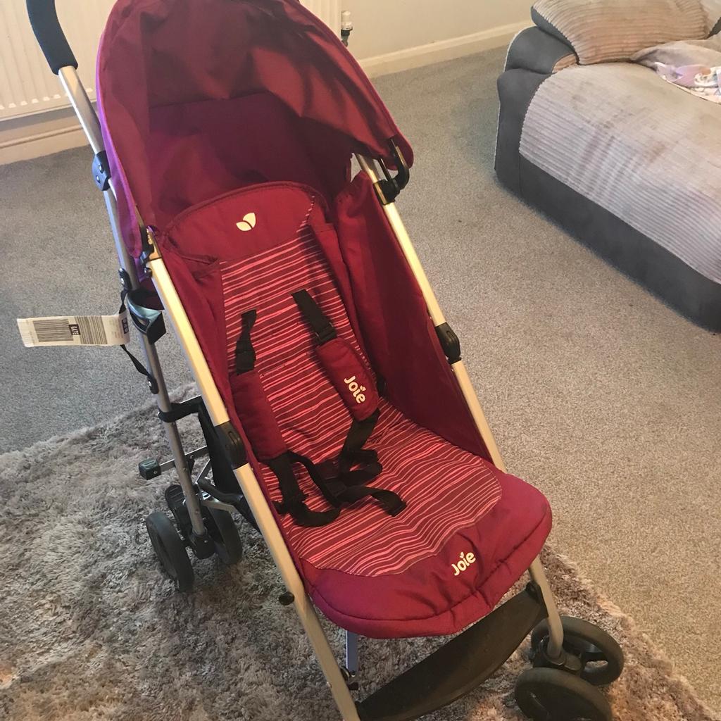 Joie nitro stroller skewed lines pink in S70 Barnsley for 50.00 for sale Shpock