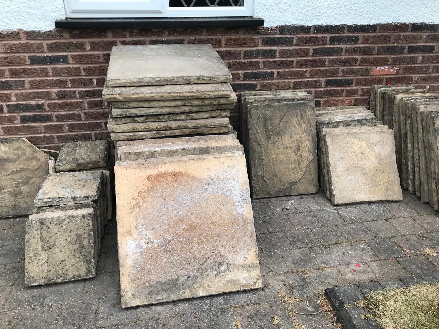 Used Patio slabs in B74 Birmingham for £50.00 for sale Shpock