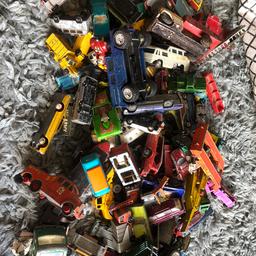 Bag of really old Dinky Corgi and Matchbox vehicles. 
Collection only