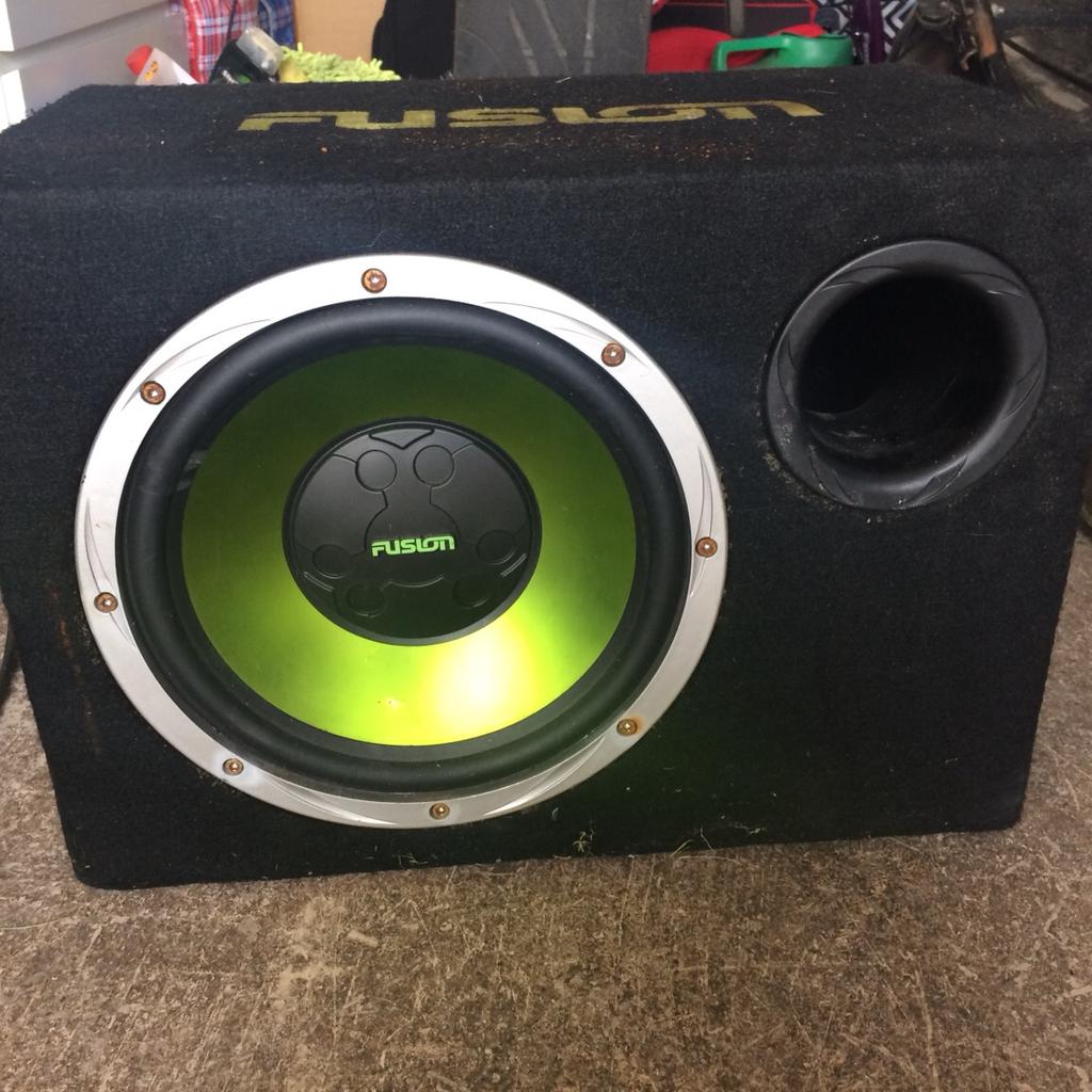 Fusion 12" subwoofer in WS15 Lichfield for £20.00 for sale Shpock
