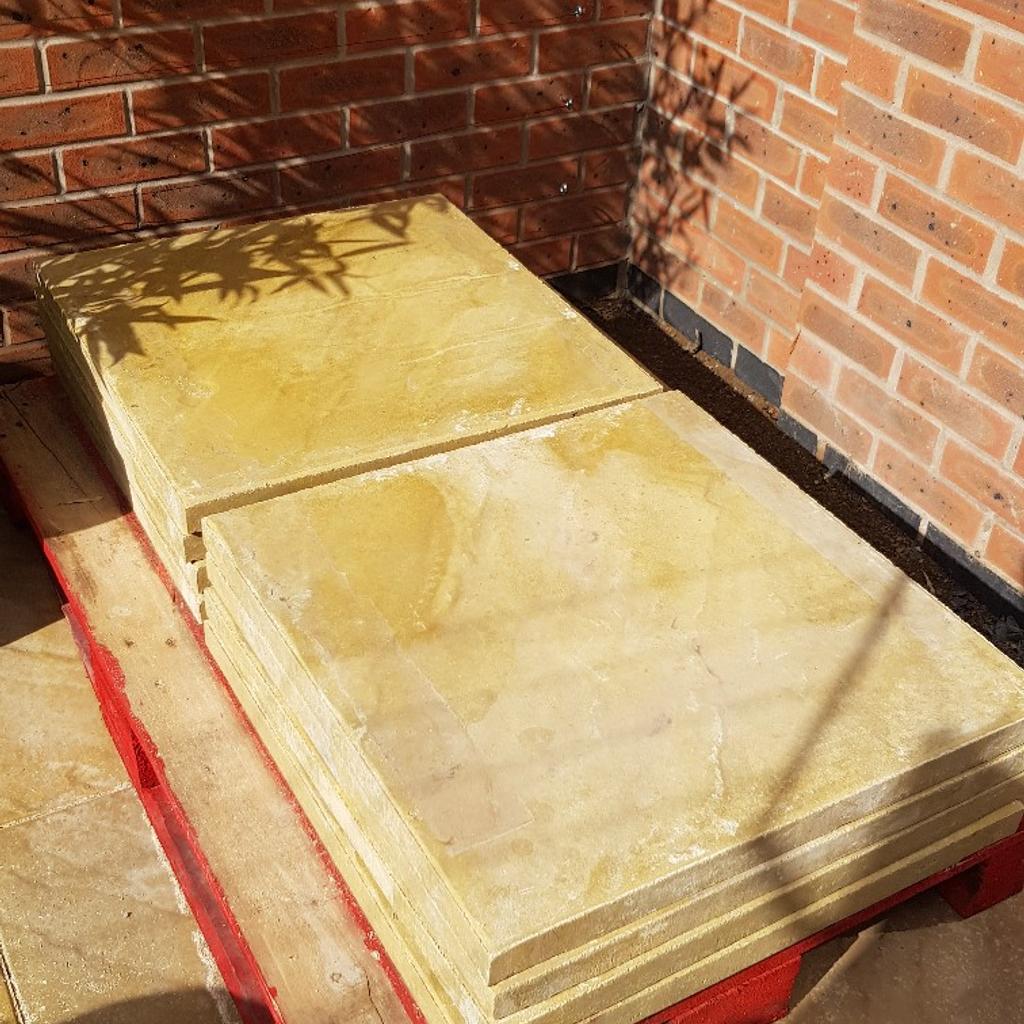 Brett Quorndon Buff paving slabs in Hinckley and Bosworth for £50.00