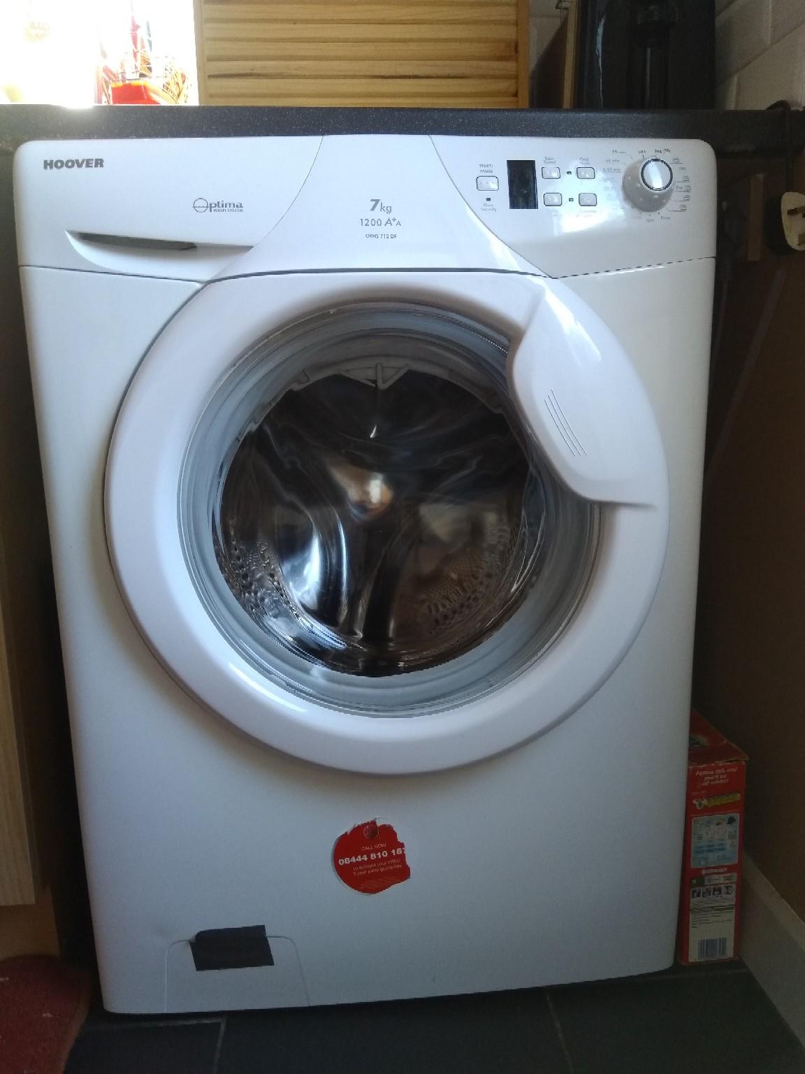 hoover optima washing machine 7kg