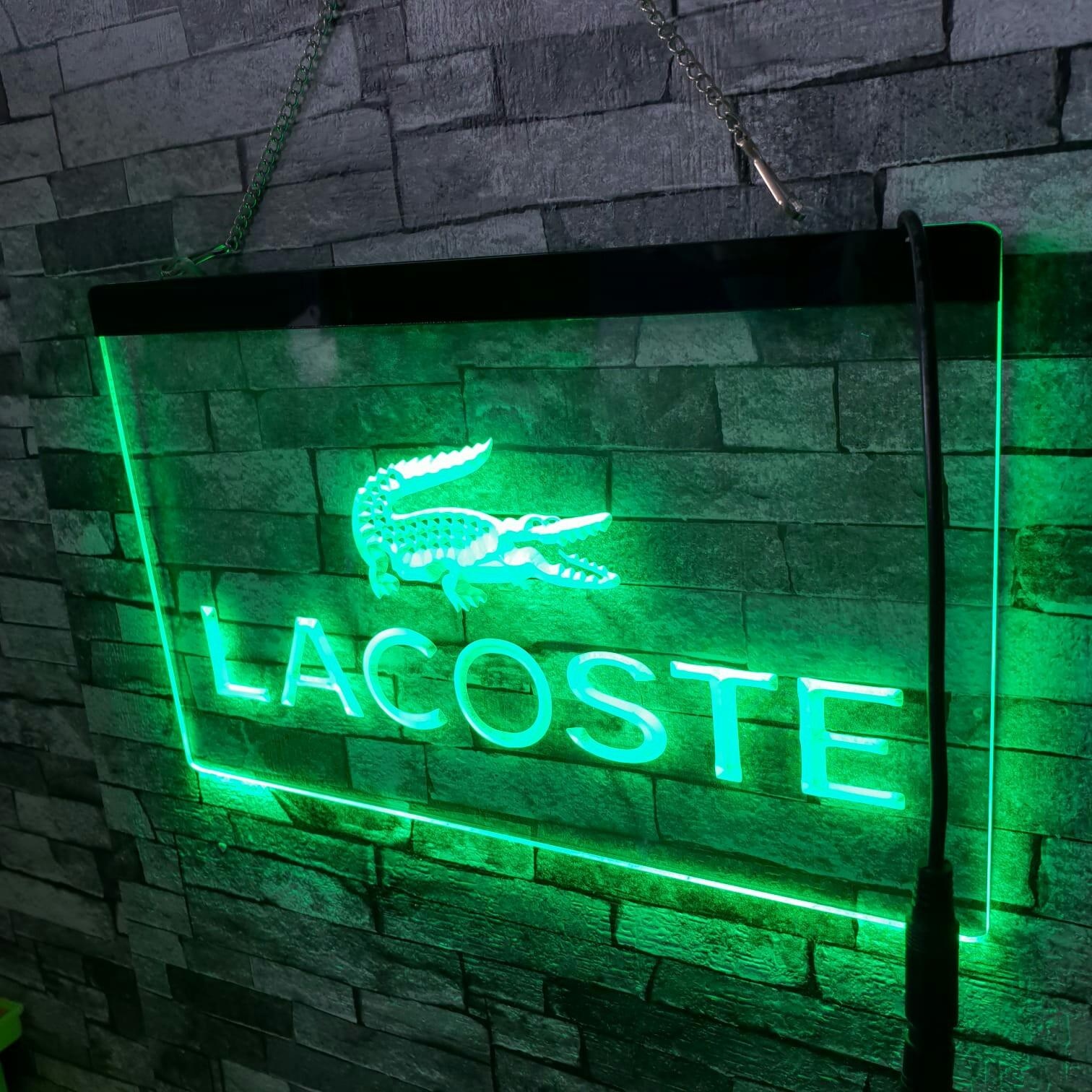 Lacoste Led Schild werbeschild Neu in 98724 Lauscha für 30,00 € zum ...