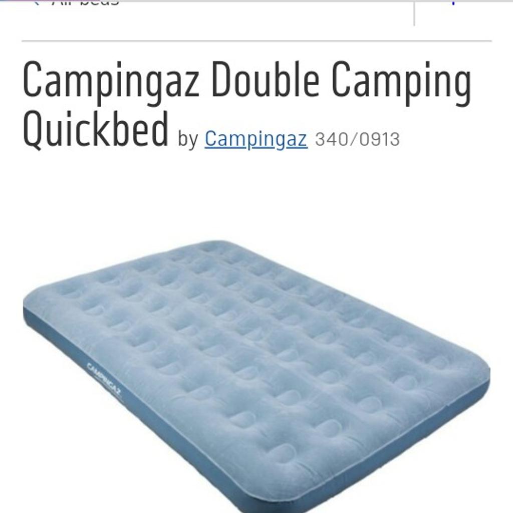 Campingaz inflatable Double bed + pump in B16 Birmingham for £15.00 for