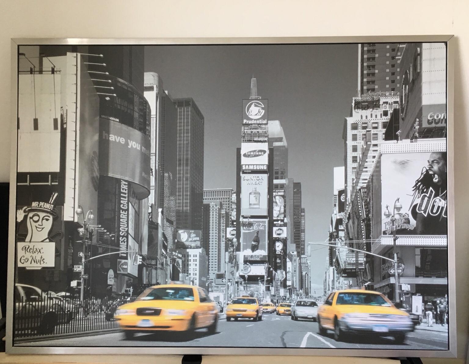 IKEA NEW YORK TIMES SQUARE WALL ART in London Borough of Bexley for £22