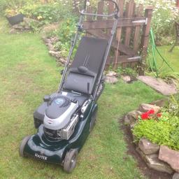 Here is a lovely hayter top quality lawnmower it's hardly been used it's like new hayter are the best mowers you can get grab a bargain