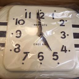 Retro style clock as shown in photos
40cmx30cm
Very good condition from a smoke free home