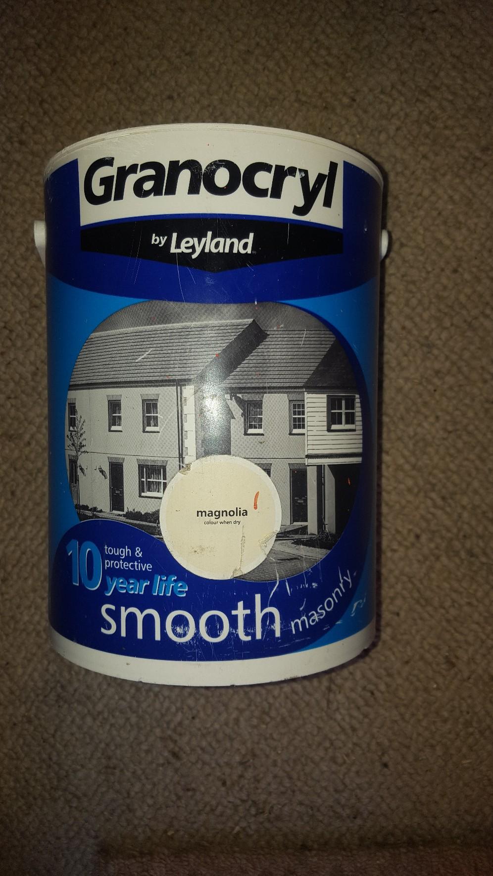 Leyland Exterior Masonry Paint Magnolia in DY10 Forest für 5,00 £ zum