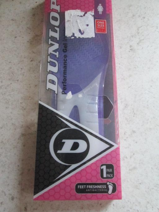 Buy & Sell Shropshire Telford and Wrekin - Photos for Dunlop Gel Insoles UK 3-8 'BRAND NEW'