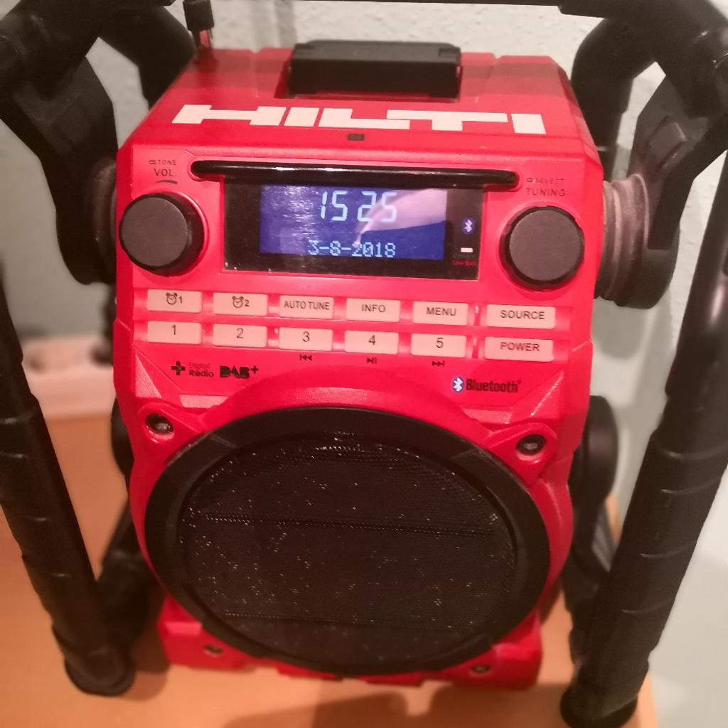Hilti HR4 Baustellenradio DAB/Bluetooth in 85356 Freising für 150,00