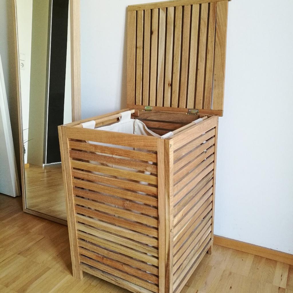 Wäschebox Wäschekorb Holz Groß ikea Molger in 6850 Dornbirn für 20,00 € zum Verkauf