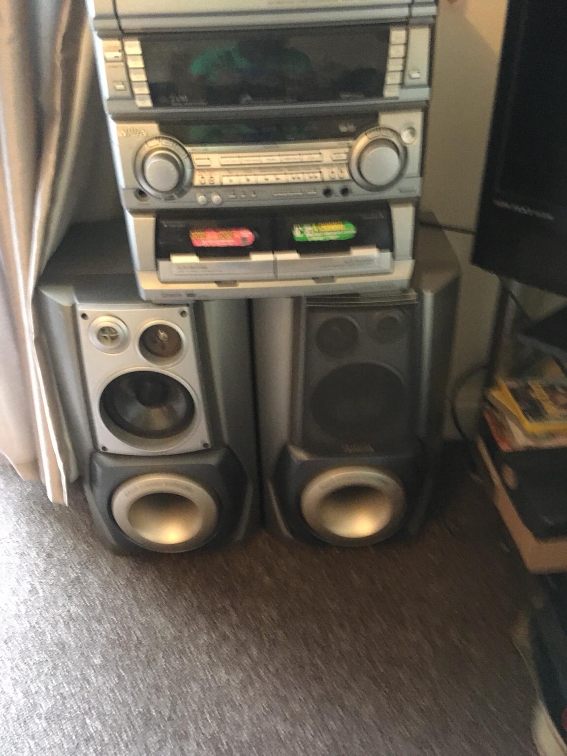 Aiwa 5 cd changer with double cassette player in PO9 Havant for £20.00 ...