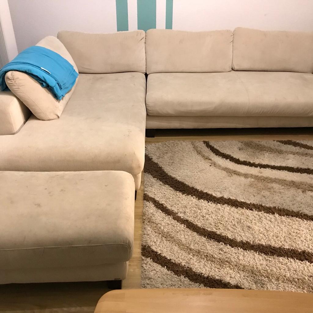 Couch beige in 68309 Mannheim für gratis zum Verkauf Shpock DE