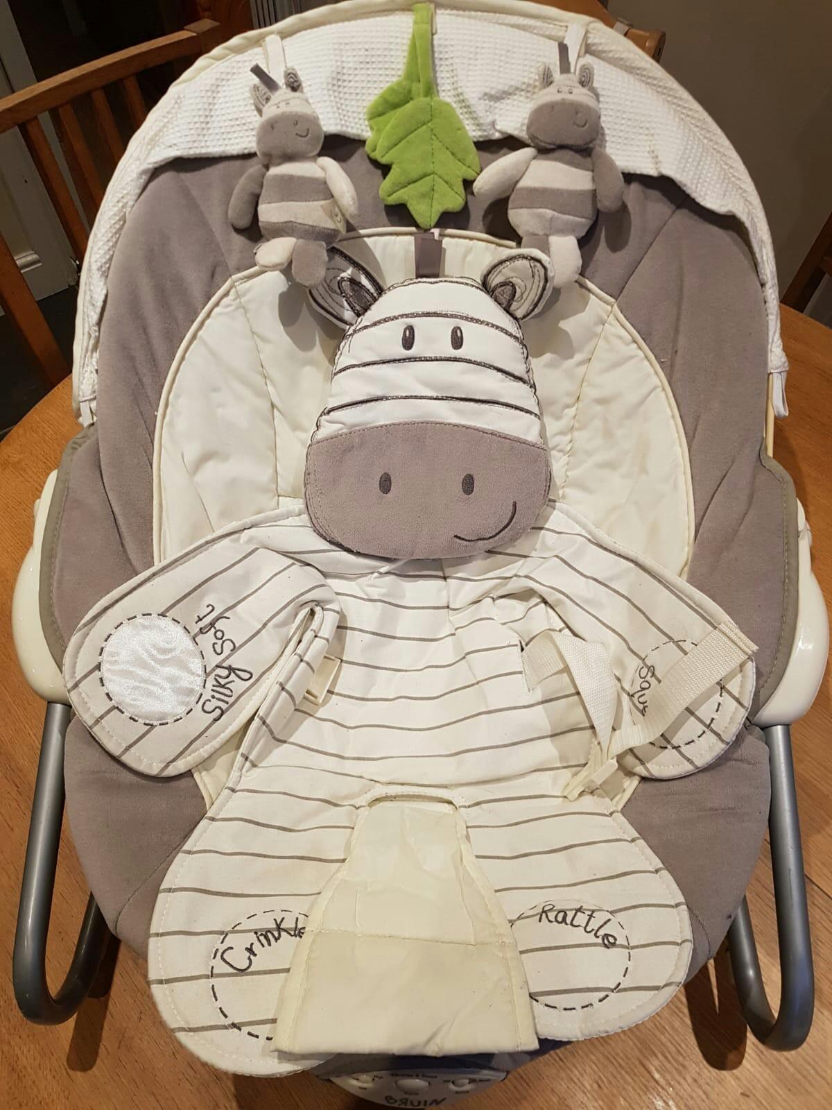 Zebra 2024 baby bouncer