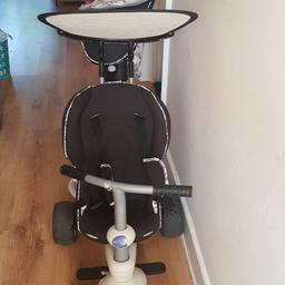 Smart trike good condition. Selling due to no longer needed. Need gone a.s.a.p comes with rain cover. Sold as seen buyer to collect and no returns