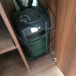Used for a few months nothing wrong with it, it will be all cleaned out ready to go paid £470.

Comes with aqua one pump and pipes. Fit for all types cold water, tropical or marine. Collection only as dont drive thanks. 180 litre.