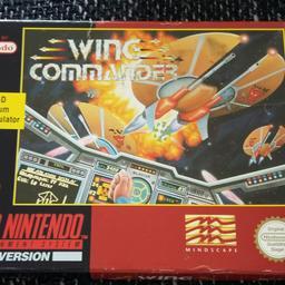 Verkaufe das Spiel Wing Commander für den Super Nintendo

Mit dabei ist die Hülle

Versand und Abholung möglich