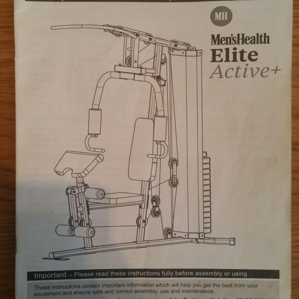 Men's health 66kg 2025 home multi gym