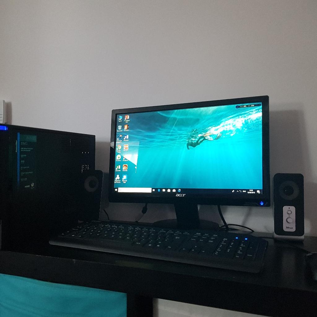 Acer aspire full pc setup in Chorley für 100,00 £ zum Verkauf | Shpock DE