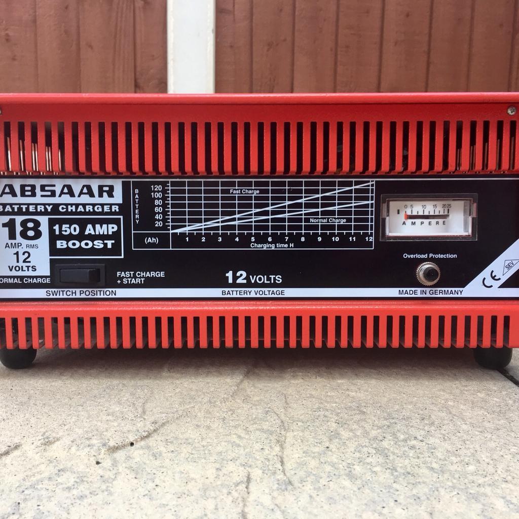 Car battery charger by Absaar in West Lancashire for £20.00 for sale