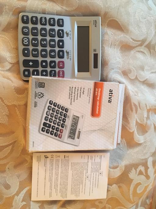 Buy & Sell South West London Merton - Photos for New calculator with box and instructions