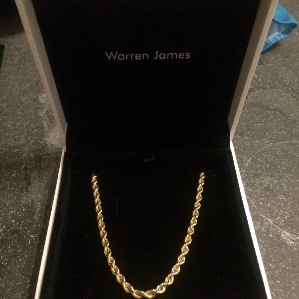 Warren james gold on sale chain