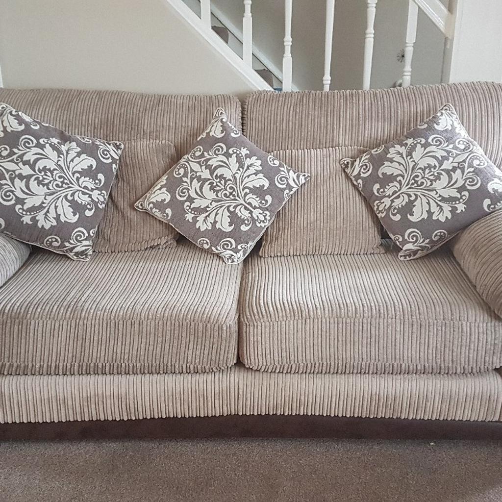 Dfs cord sofa and swivel chair in TF7 Madeley for £275.00 for sale Shpock