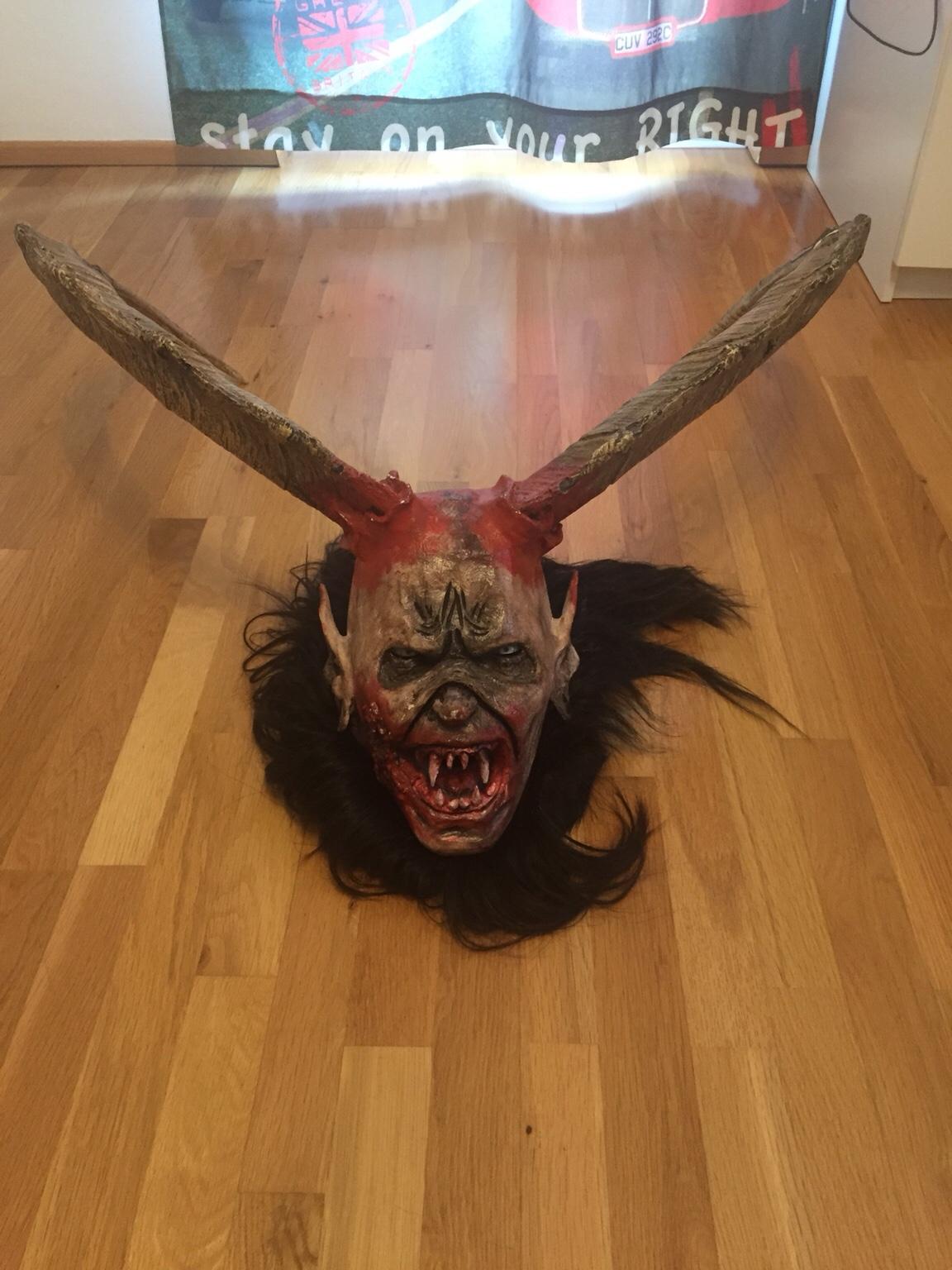 Krampusmaske/ Perchtenmaske in 9020 Hörtendorf für 10,00 € zum Verkauf