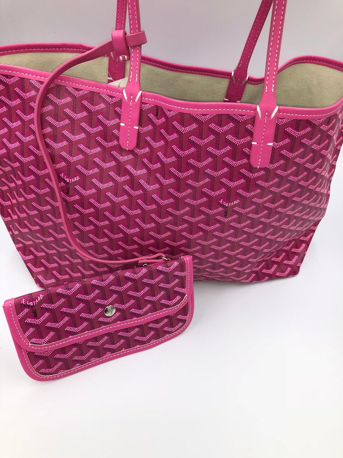 GOYARD Saint Louis Tote GM in Hot Pink 😍, Luxury, Bags & Wallets