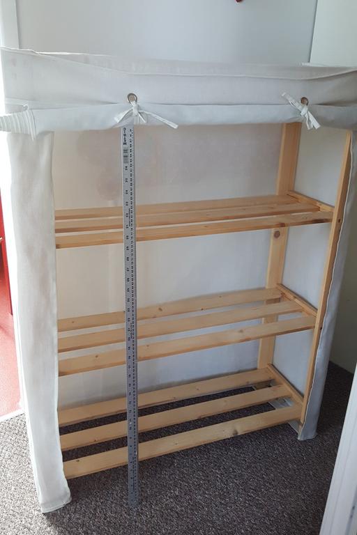 Buy & Sell Warwickshire Nuneaton and Bedworth - Photos for Canvas wood shelves sheving wardrobes shelfs