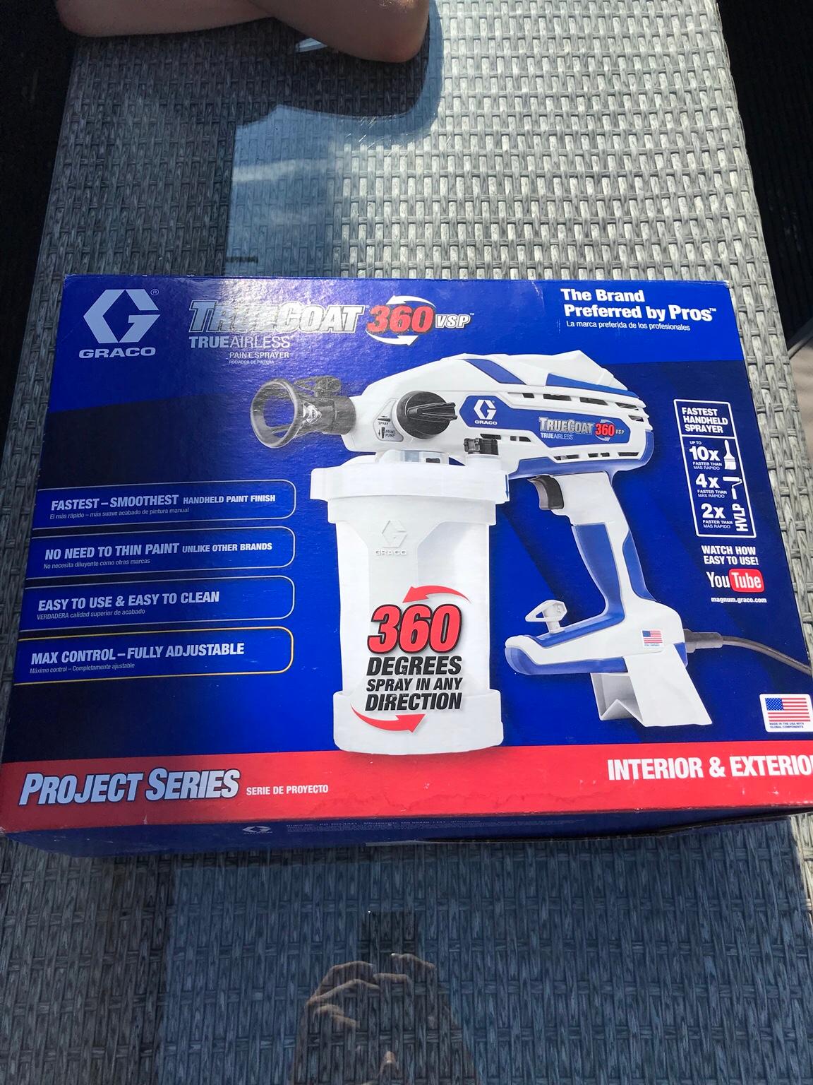 Graco truecoat 360 vsp airless paint sprayer in GU14 Rushmoor for £170.