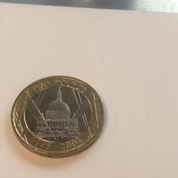 Two pound (£2) coin.
St Paul’s Cathedral
1945 - 2005
This coin will be enclosed within a protective holder.
I can post this to you if you wish. Postage and packing will be £1.00.