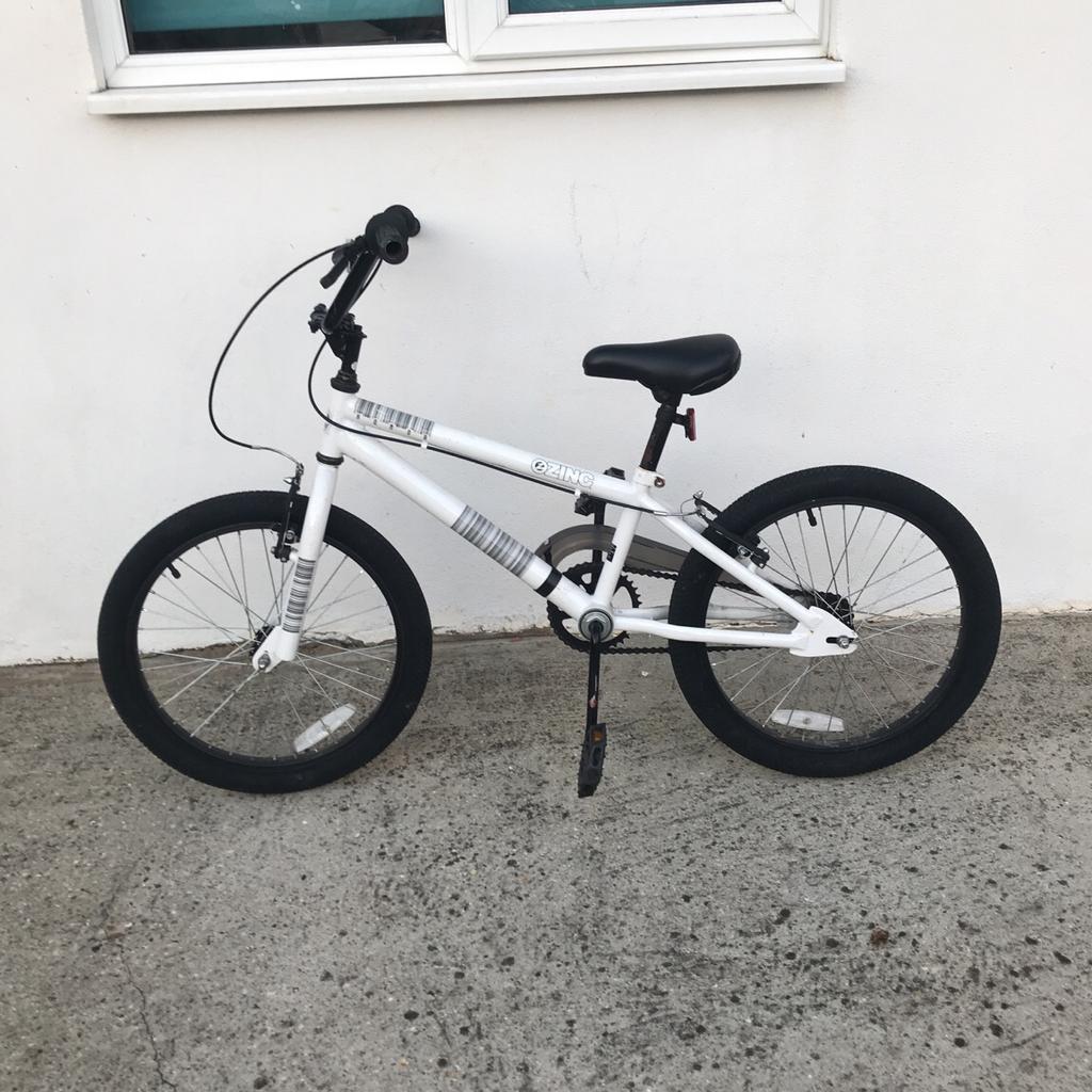 zinc bmx white