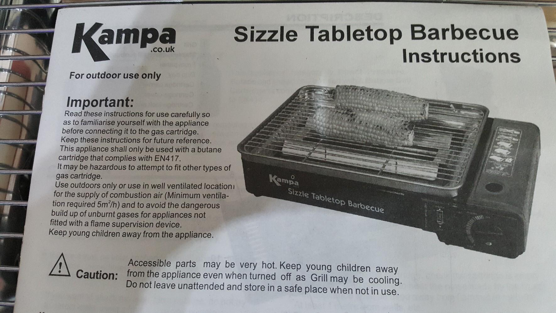 Kampa sizzle clearance