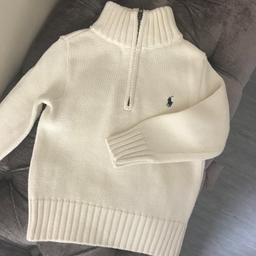 Ralph lauren boys jumper size 3 years used once