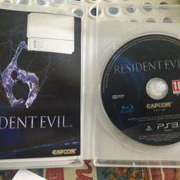 Vendo bellissimo gioco Resident evil 6 per play station 3 perfetto con scontrino di garanzia totale sul gioco su negozi game stop condizioni perfette