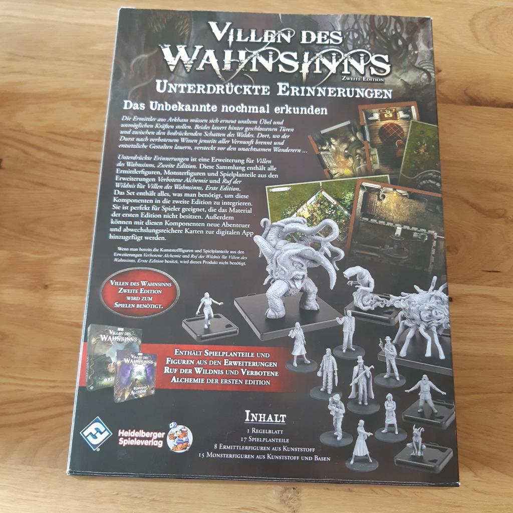 Villen des Wahnsinns Unterdr. Erinnerungen in