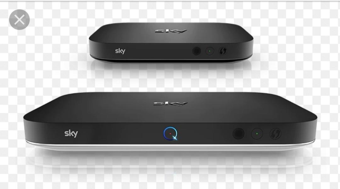 Sky Q 2tb box and Sky Q mini box for sale £5 in CF81 Bargoed für 70,00