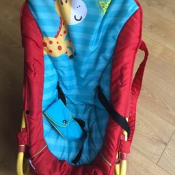 Baby bouncer from a pet and smoke free home. Washed and ready to be used