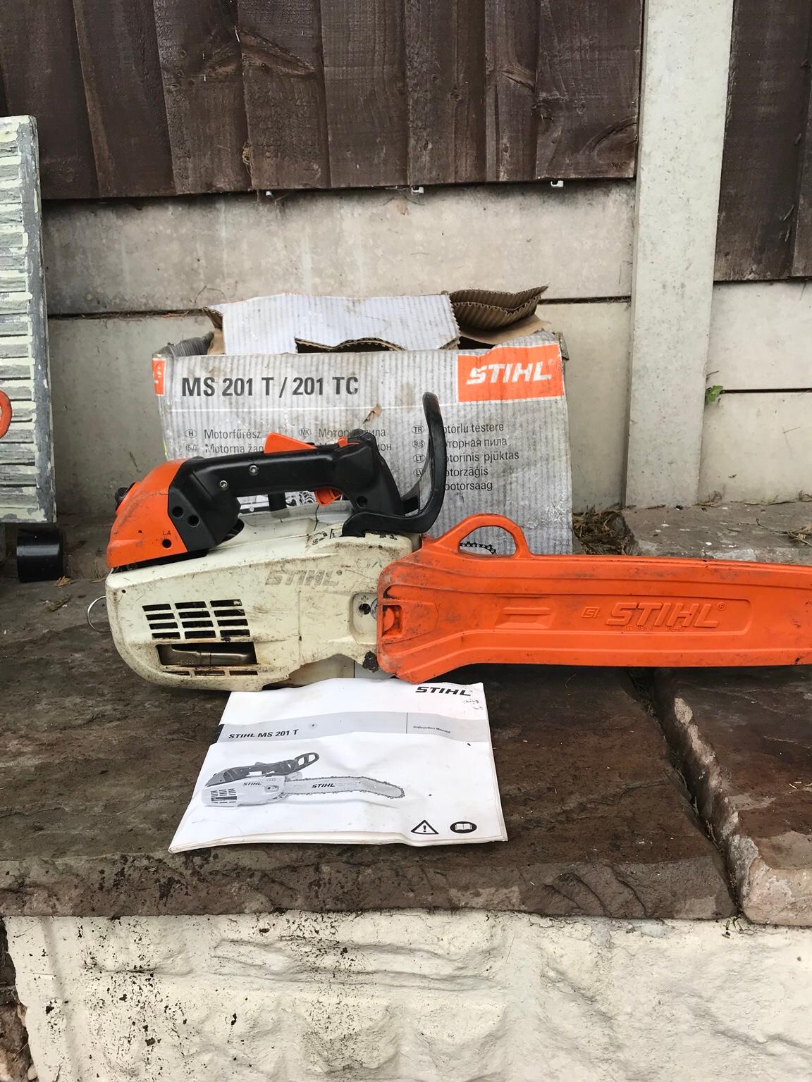 Stihl ms201T chainsaw in B70 Sandwell für 250,00 £ zum Verkauf Shpock DE