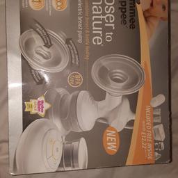 Tommee tippee electric breast pump.
Used.. been sterilized and put in box.
Unfortunately i dont have the 2 storage pots but i will throw in another extra bottle

Pick up only