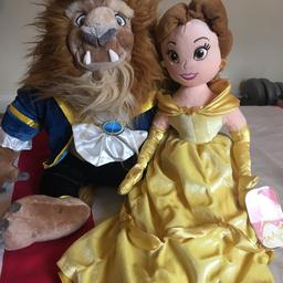 A pair of cuddly toys.

If you want them as a collectible set or simply just want someone who loves Disney to have them then this set is really good!

Sold together. Immaculate condition - always been looked after.