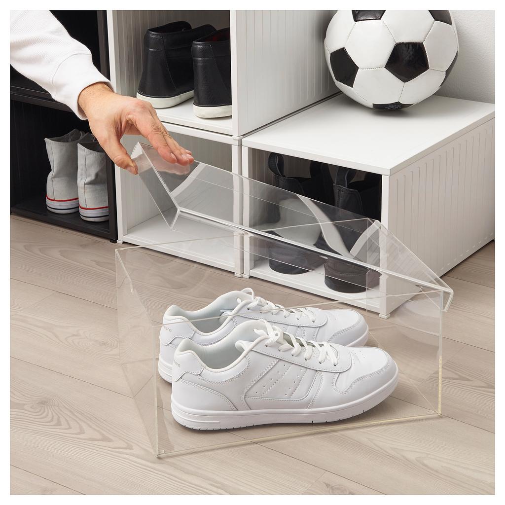 IKEA Spänst Schuhkarton, transparent nur 20€ in 68219 Mannheim für 20,00 € zum Verkauf