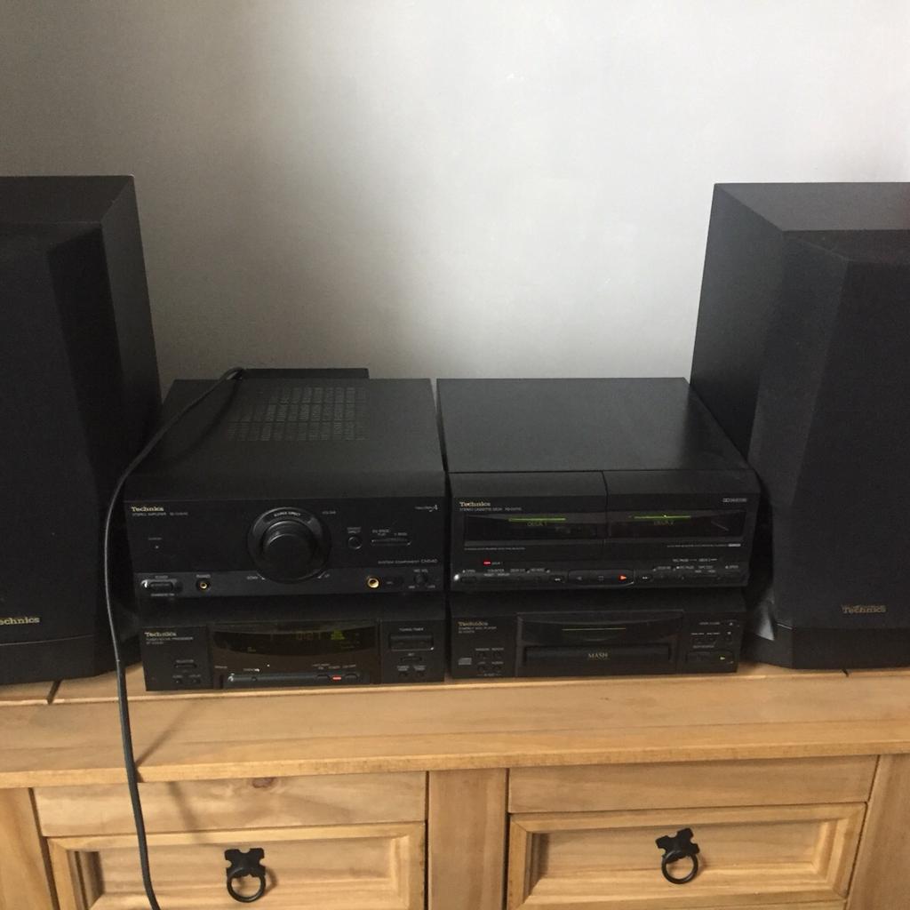 Ampli Technics SE-CH570 + Tuner ST-CH570 – Bon État – Occasion