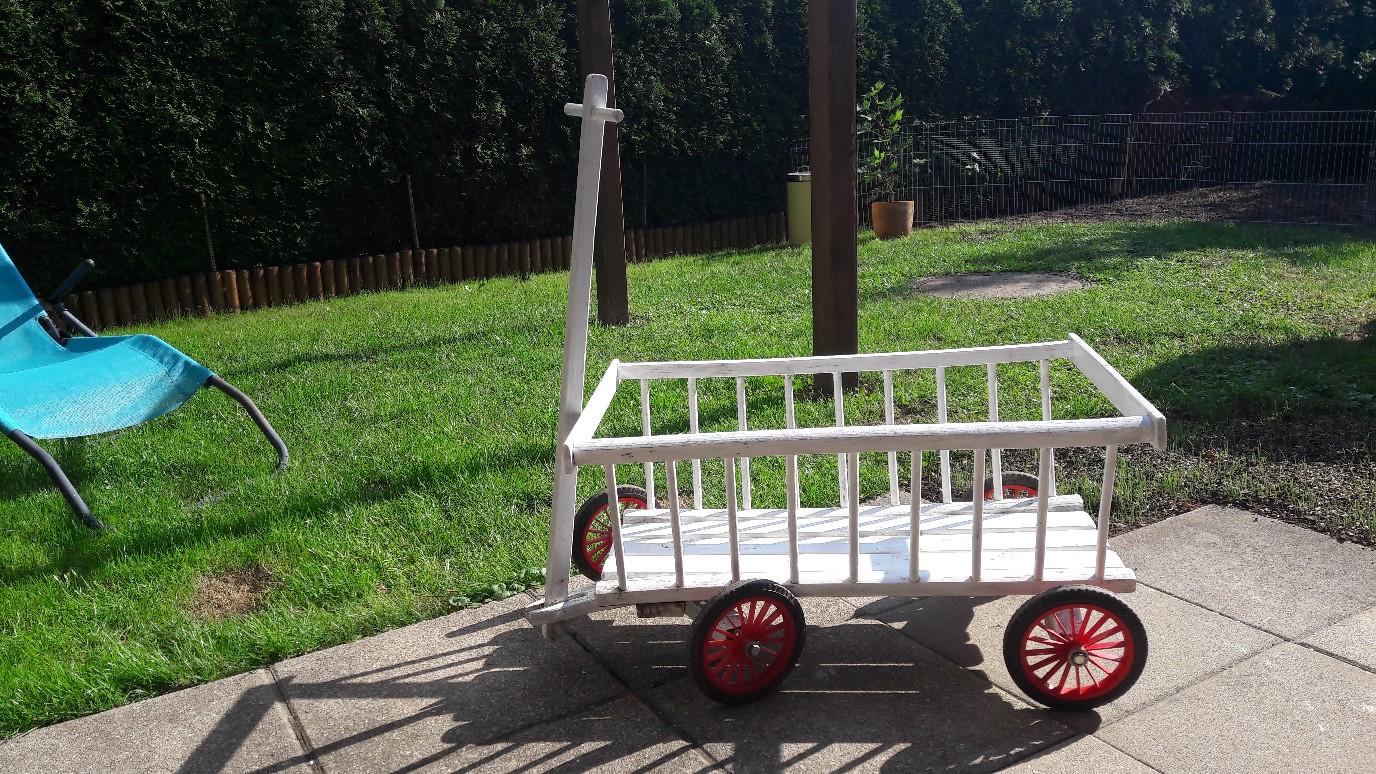 Klappbarer Leiterwagen: Dein Flexibler Helfer für Garten, Freizeit und Familie