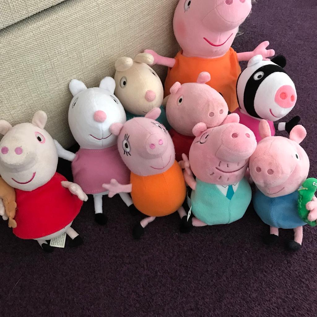 Peppa Pig plush toys in WV6 Staffordshire for £12.00 for sale Shpock