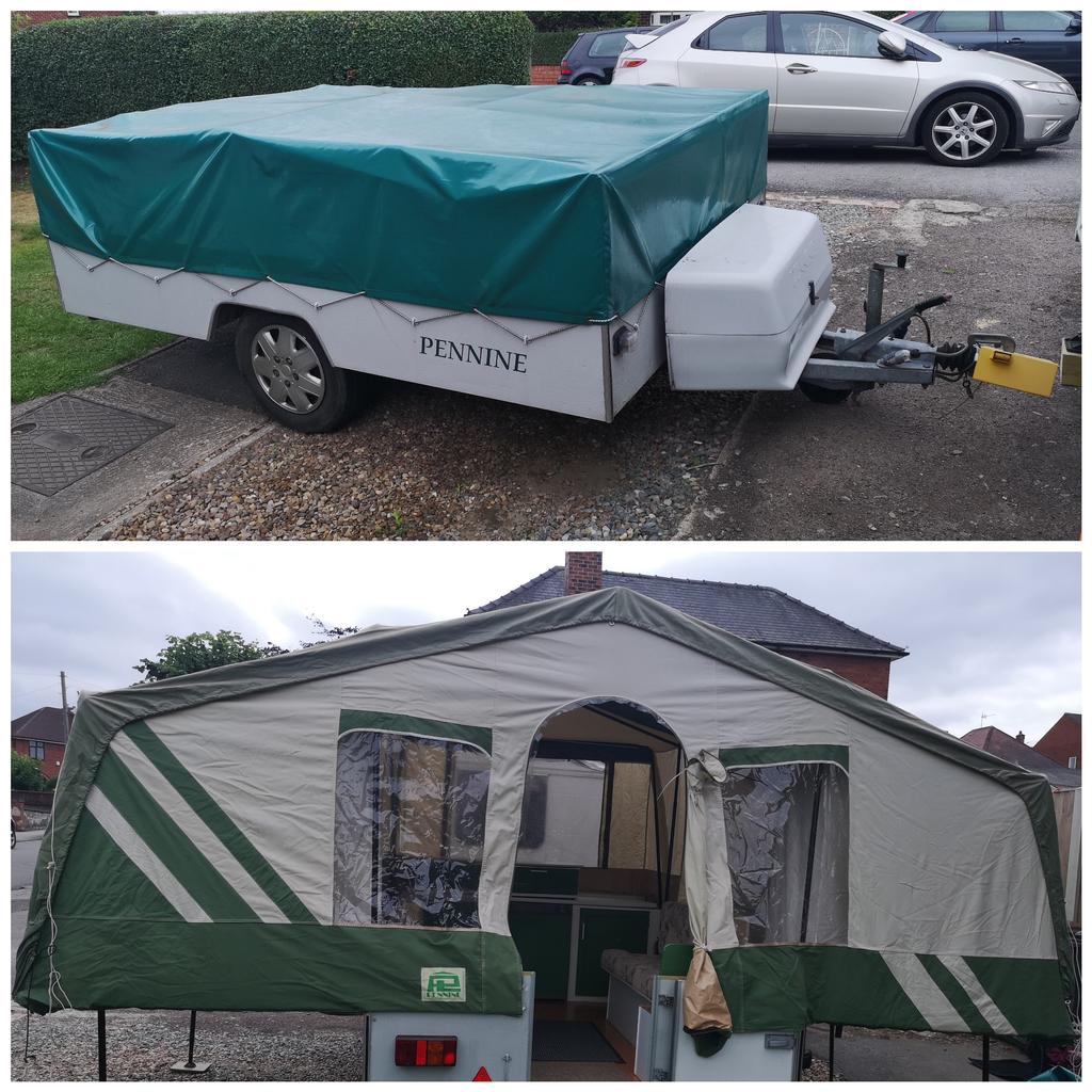 Pennine Trailer, awning & underfloor heating in DE55 Valley für 550,00