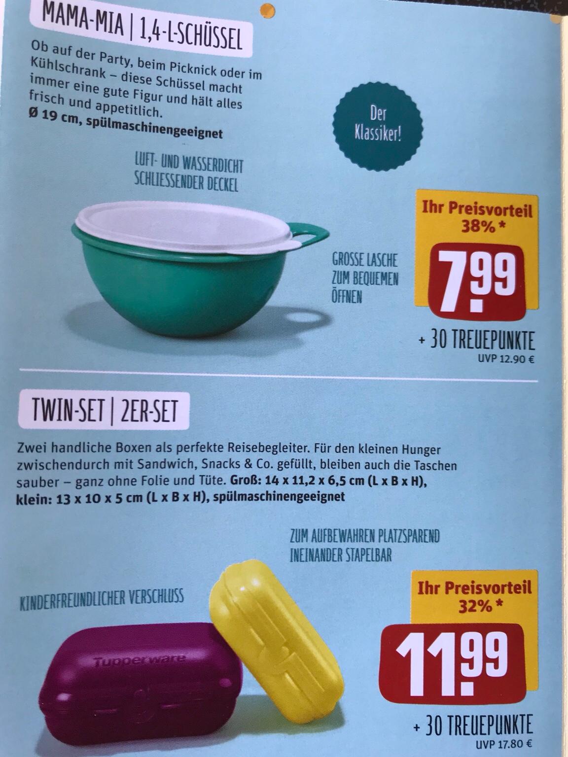 Rewe Treuepunkte Tupperware in 63165 Mühlheim am Main für 1,00 € zum