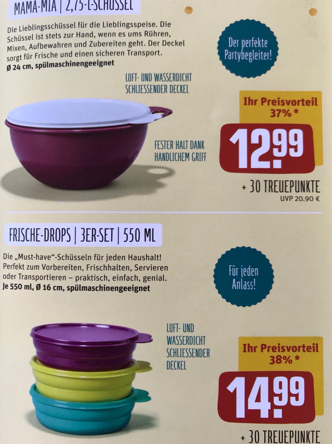 Rewe Treuepunkte Tupperware in 63165 Mühlheim am Main für 1,00 € zum