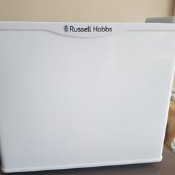 Russell Hobbs 17L mini fridge (model RHCLRF17) for sale. Excellent condition - only used a couple of times.

Google for (excellent) reviews. Dimensions etc below:
Mains operated.Size H34.1, W38.5, D42.2cm.Weight 7.7kg.